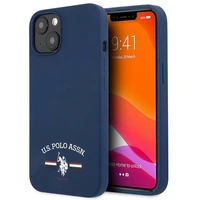 US Polo USHCP13SSFGV iPhone 13 mini 5,4" tamsiai mėlynas/tamsiai mėlynas Silikoninė kolekcija