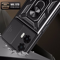 Tech-Protect CamShield Pro dėklas Motorola Moto G35 5G - juodas