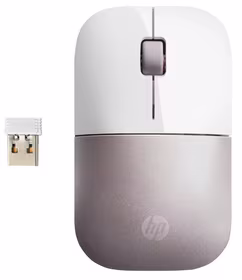 HP Wireless Mouse Z3700 - baltas/rožinis