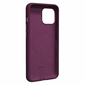 Etteri Silicone Mag dėklas, skirtas iPhone 14 6,1 col., tamsios vyšnių spalvos