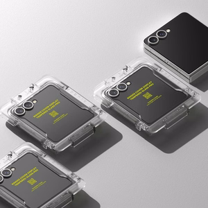 Ringke Cover Display Easy Slide grūdintas stiklas 2 vnt. Samsung Galaxy Z Flip 7 - permatomas