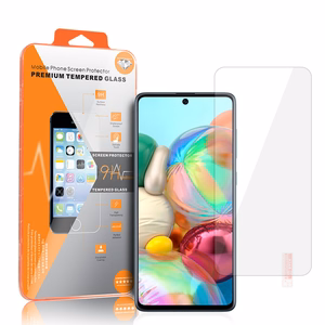 Grūdintas stiklas oranžinis SAMSUNG GALAXY A71/A71 5G