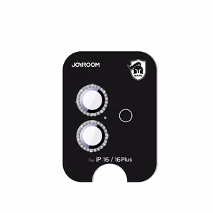 Joyroom JR-MSJ0271 apsauginis stiklas iPhone 16/16 Plus objektyvams - juoda