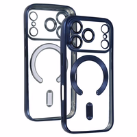 Metalinis Magsafe dėklas iPhone 17 Pro Max mėlynas