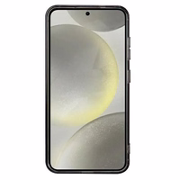 Audi IML Siuvinėjimo raštas Magnetinis dėklas telefonui S24 S921 juodas/juodas kietas dėklas AU-IMLMS24-Q5/D3-BK