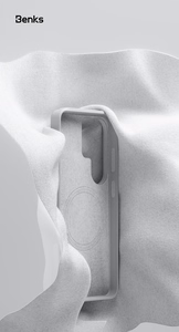 Benks Magnetic Vita Pro Silikoninis Dėklas (A048) for Samsung Galaxy S26 juodas