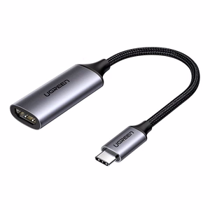 Ugreen USB Type C į HDMI 2.0 adapteris 4K @ 60 Hz Thunderbolt 3 MacBook / PC pilkas (70444)