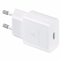Samsung EP-T1510EWE 15W USB-C sieninis įkroviklis (OOB didmeninė – pakaitinė pakuotė) – baltas