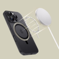 Tech-Protect MagSlim Magnetinis dėklas telefonui iPhone 16 Pro Max - pusiau skaidrus