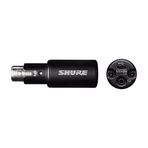 Shure MVX2U Gen 2 – skaitmeninė garso sąsaja