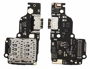 Lanksčioji jungtis Xiaomi Redmi Note 13 4G su įkrovimo kontaktu ir mikrofonu, SIM kortelės kontaktu originali (service pack)