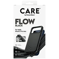 CARE by PanzerGlass Funkcinis FLOW Magnetinis dėklas telefonui iPhone 17 Pro Max - Juodas