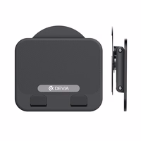 Devia sulankstomas laikiklis stovas EL238 nešiojamam kompiuteriui planšetiniam kompiuteriui sukinėjamas 360 aliuminis juodas