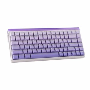 HERO84 HE White+Purple+Gradient+LIGHT JadeKing RGB AULA gasket klaviatūra