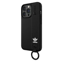 Adidas OR dėklas su rankenos dirželiu iPhone 13 Pro /13 6.1" juodas/juodas 47109