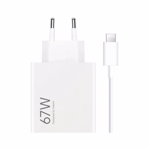 Įkroviklis Xiaomi HyperCharge Combo 67W USB-A baltas BHR9465EU