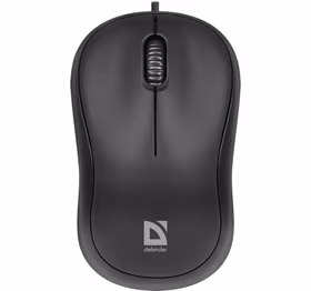 Kompiuterinė pelė Defender PATCH MS-759 BLACK OPTICAL 1000dpi 3P