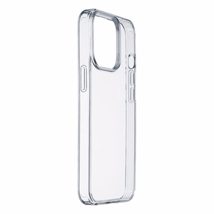 Cellularline Clear Strong dėklas, skirtas iPhone 15 Pro Max, su antimikrobine apsauga, skaidrus