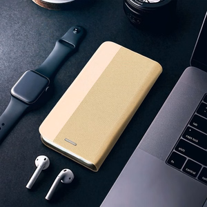 SENSITIVE knygos dėklas telefonui HUAWEI P30 Lite auksinis