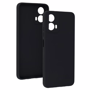 Matinis dėklas telefonui MOTOROLA MOTO G45 5G juodas