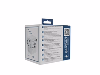 Gembird TPA-1A2C20-01-W universalus kelioninis maitinimo adapteris, 20 W, baltas