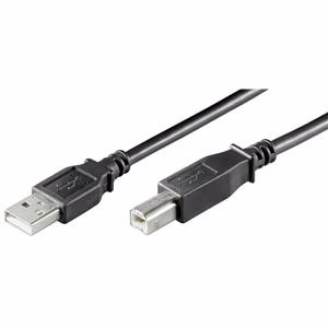 Goobay 93596 – USB 2.0 Hi-Speed laidas, USB-A kištukas į USB-B kištuką