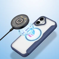 Dux Ducis Skin X Pro Dėklas iPhone 17 Air su MagSafe ir pinigine - Mėlynas