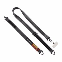 DUX DUCIS Outdoor Cross Body – kryžminė telefono dirželė – juoda