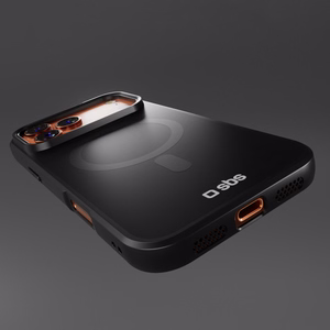 SBS Full Active Magnetinis dėklas su D3O technologija iPhone 17 Pro - juodas