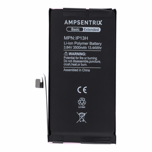 AmpSentrix Basic аккумулятор для iPhone 13 (повышенной емкости 3500 mAh)