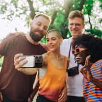 Wozinsky WLWP-10KA0Y3WS 22.5W PD Qi2 10000mAh su stovu Išorinė baterija (f) - balta