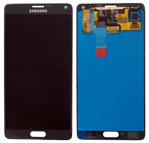 Ekranas Samsung N910 Note 4 su lietimui jautriu stikliuku Black originalus (service pack)