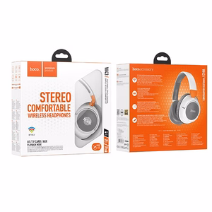 Bluetooth ausinės Hoco W43 baltos
