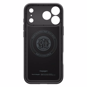 Spigen Thin Fit Magnetinis dėklas telefonui iPhone 17 Pro Max - juodas
