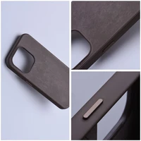 WOVEN MAG COVER dėklas suderinamas su MagSafe IPHONE 13 Pro - šviesiai rudas