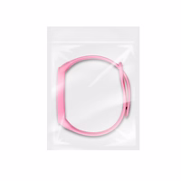 Silikoninis dirželis XIAOMI Mi Band 5 / 6 / 7 rožinė (37)