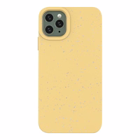 Eco Case silikoninis dėklas iPhone 11 Pro - geltonas