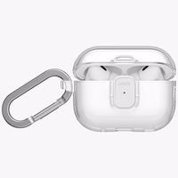 Uniq Glase Pro deklas AirPods Pro 3 Lock deklas - skaidrus