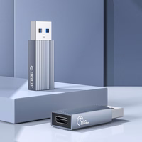 Orico AH-AC10 adapteris USB-C į USB-A 3.1 - pilkas