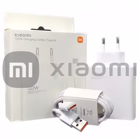 Įkroviklis Xiaomi MDY-14-EE (BHR9462EU) baltas 120W (su pakuote) + laidas "Type-C" / 100% originalus /