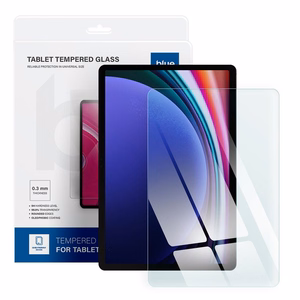 Apsauginis stiklas mėlynas - SAMSUNG Galaxy Tab А9+ 11" Wi-Fi SM-X210/X215