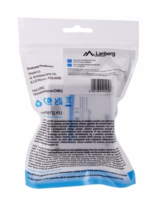 Lanberg OU6-0002-W – Cat.6 paviršinė dėžutė su 2 RJ-45 lizdais, balta