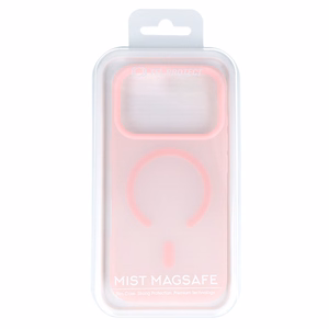 Tel Protect Mist Matte Magsafe dėklas Iphone 16, šviesiai rožinis