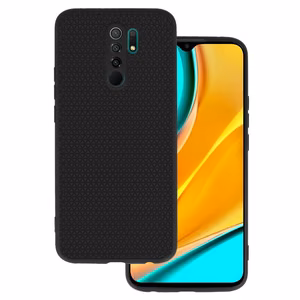 Tel Protect Liquid Air Case dėklas telefonui Xiaomi Redmi 9 juodas