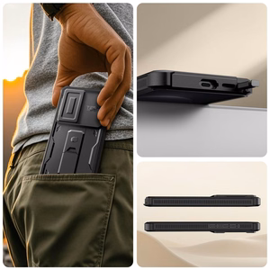 Tech-Protect Kevlar Cam+ Dėklas for Samsung Galaxy S26 Ultra - juodas