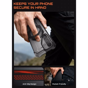 "Supcase UB Grip Mag MagSafe" dėklas "Samsung Galaxy S26" - Juodas