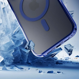 3mk Frosty MagCase синий Чехол для Apple iPhone 15 Pro Max - синий
