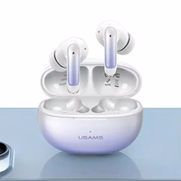 USAMS Ausinės Bluetooth 5.3 TWS X-don series ENC belaidės mėlynas gradientas BHUENCXD03 (US-XD19)