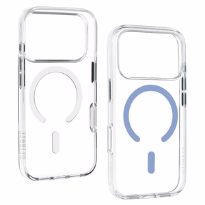Liavec Pure dėklas, skirtas Iphone 17 Pro Max/18 Pro Max, šviesiai mėlynas (kameros valdymo mygtukas)