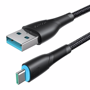 Кабель Joyroom Starry SA32-AC6 100W USB-A / USB-C 1м (чёрный)